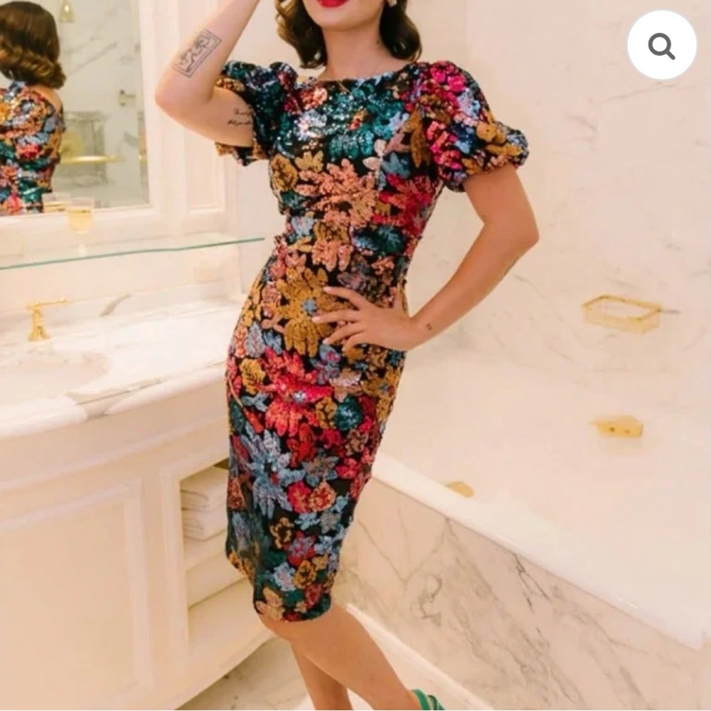 Ivy City Co Sequin Showstopper Dress